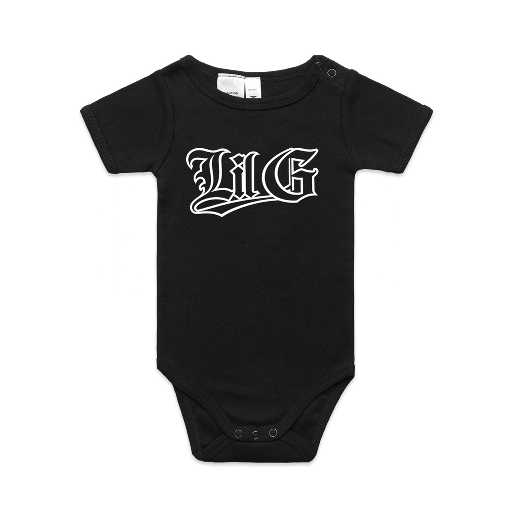 Lil G’s Hero Onesie — Black