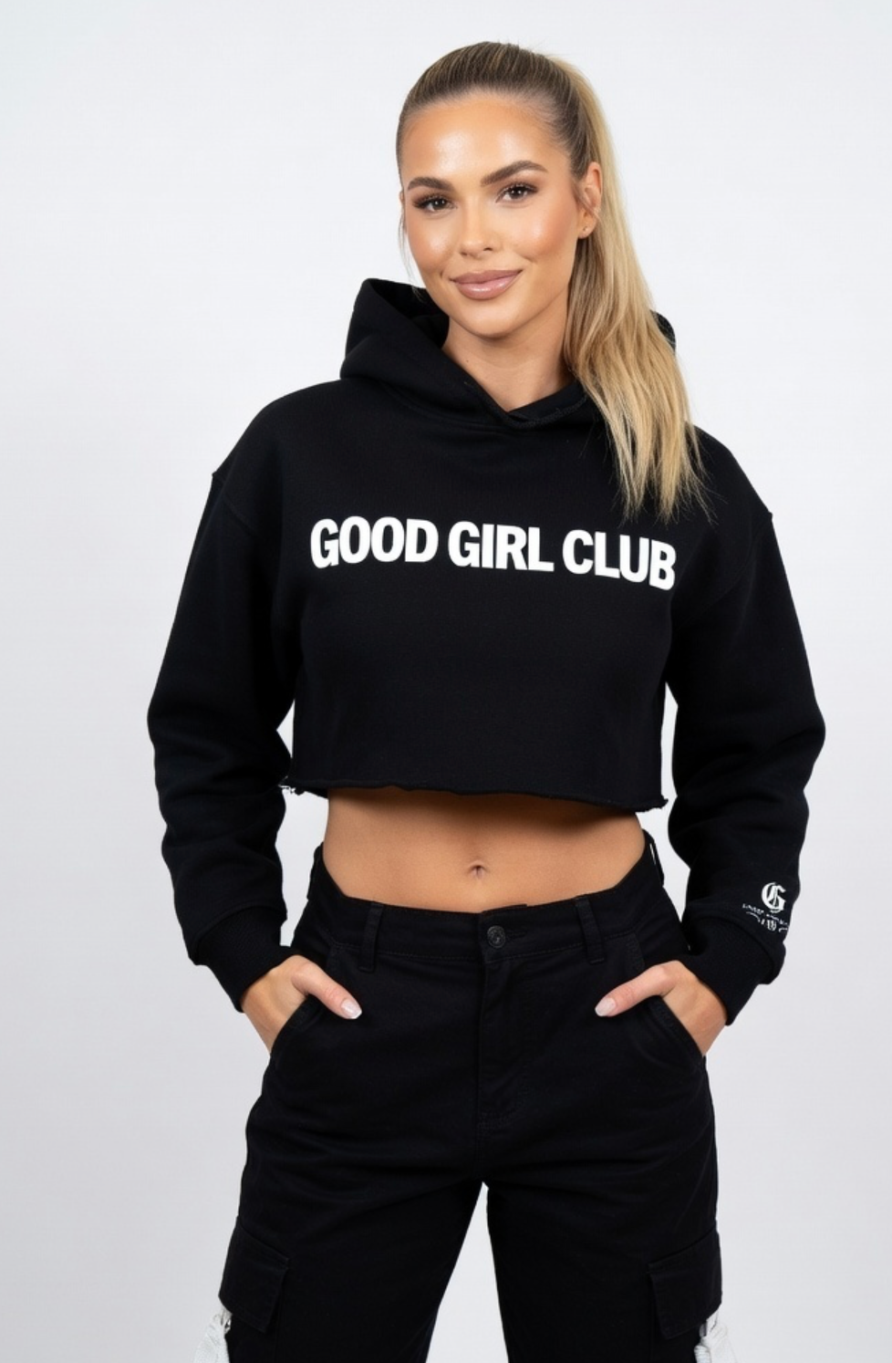 ICEBREAKERS Bold — G Series: GOOD GIRL CLUB Cropped Hoodie [First Edition /10]