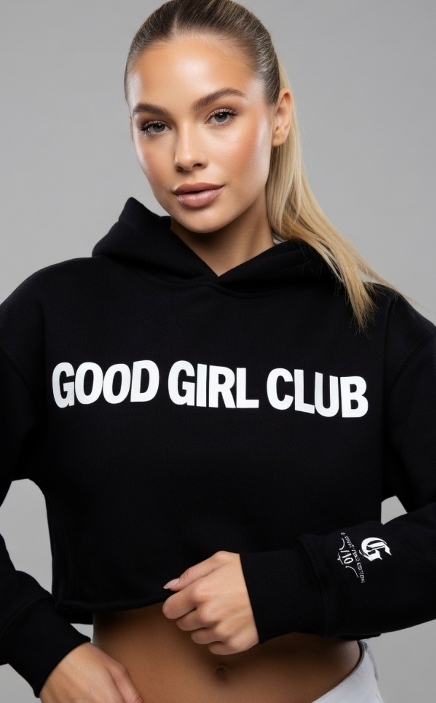 ICEBREAKERS Bold — G Series: GOOD GIRL CLUB Cropped Hoodie [First Edition /10]